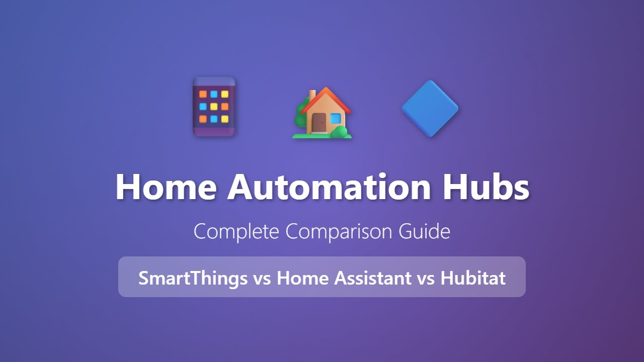 Сравнение центров автоматизации дома: SmartThings, Home Assistant и Hubitat | Полное руководство ...