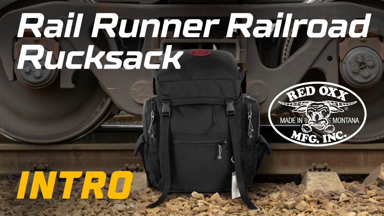 Rail Runner Railroad Backpack | Hands‑Free Gear for Life on the Rails