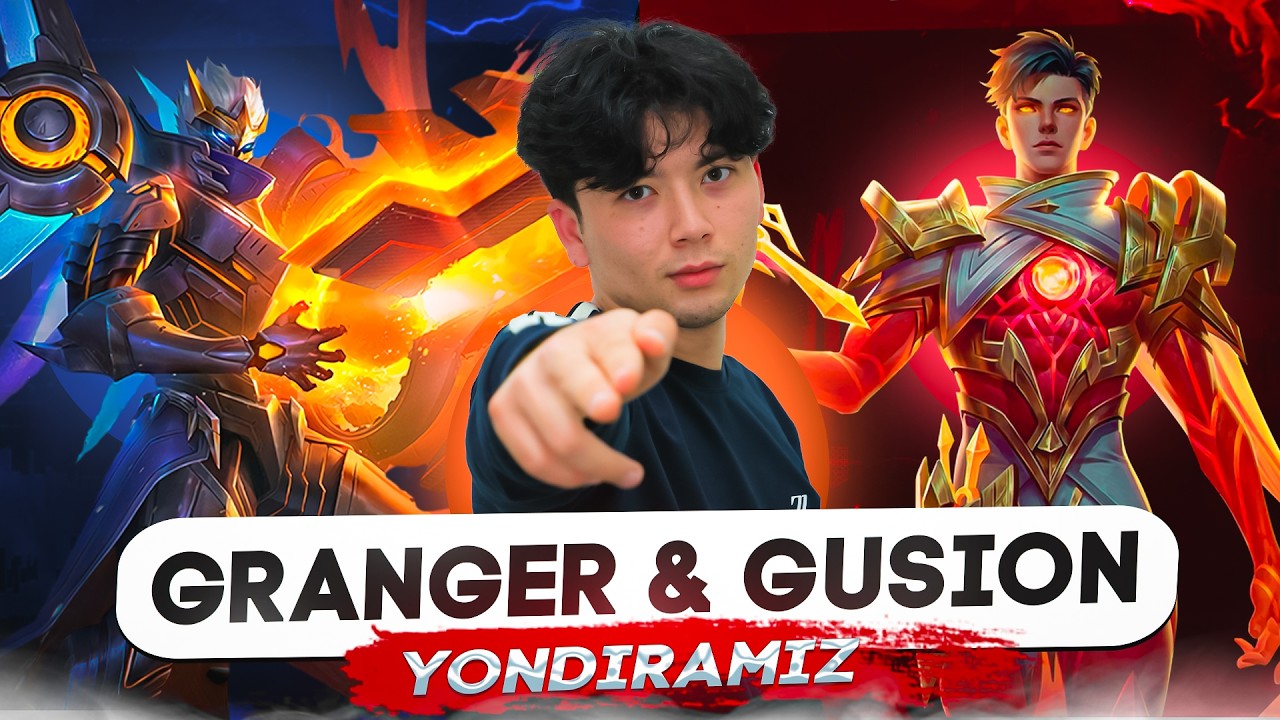 GUSSION VA GRANGERDA MATCHNI QIZDIRAMIZ🤯🤯    #mobilelegends #mlbbheroes #gussion #granger #solo