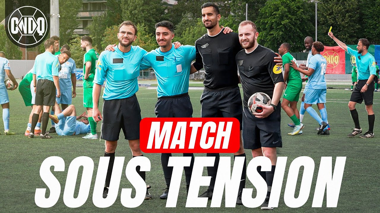 J'arbitre mon DERNIER match à la CAN de Boulogne... Algérie - Cap-Vert