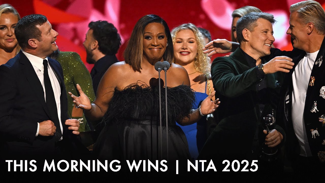 This Morning wins Daytime National TV Award 2025!