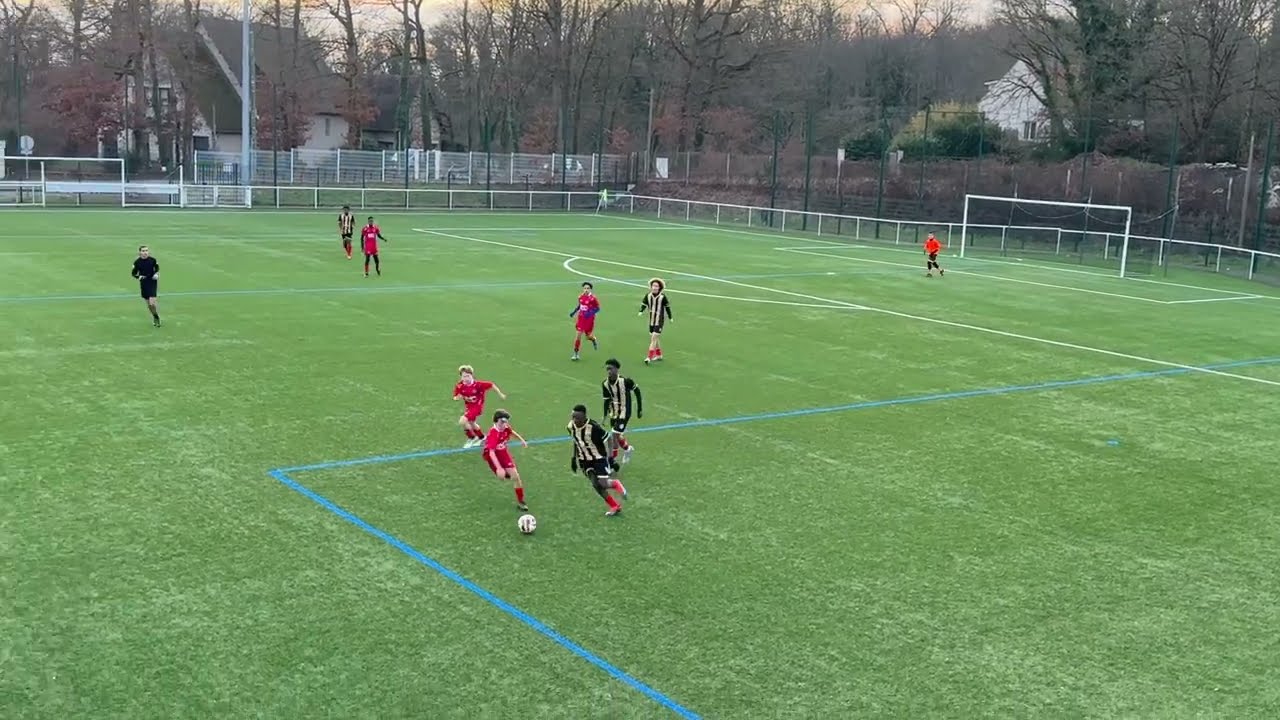 Dourdan Sport - AS Evry-Courcouronnes/ U14 (0-8) DEUXIEME mi-temps. 18/01/26 [Score final 0-12]