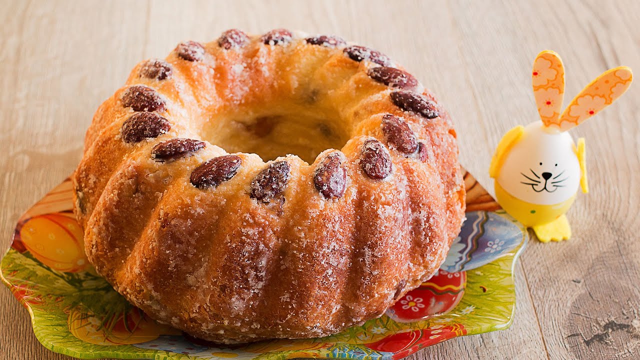Пасхальный Кулич с Сахарной Корочкой КУГЛОФ