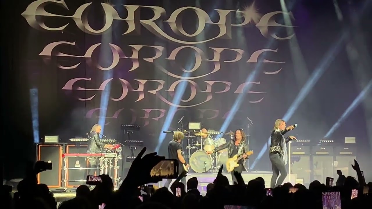 Europe ” The Final Countdown” live at Cirkus, Stockholm October 30, 2023