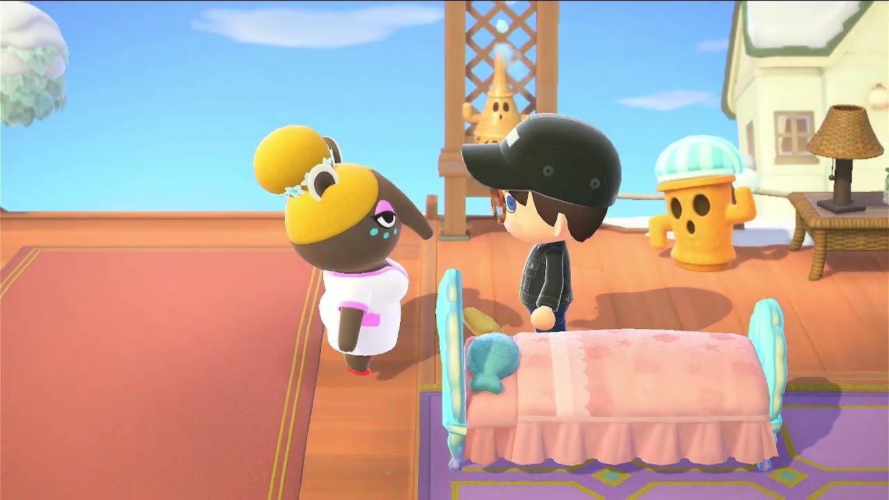 모동숲 플레이 | 3.0 업데이트 꿈섬, 객실 인테리어 수정하기