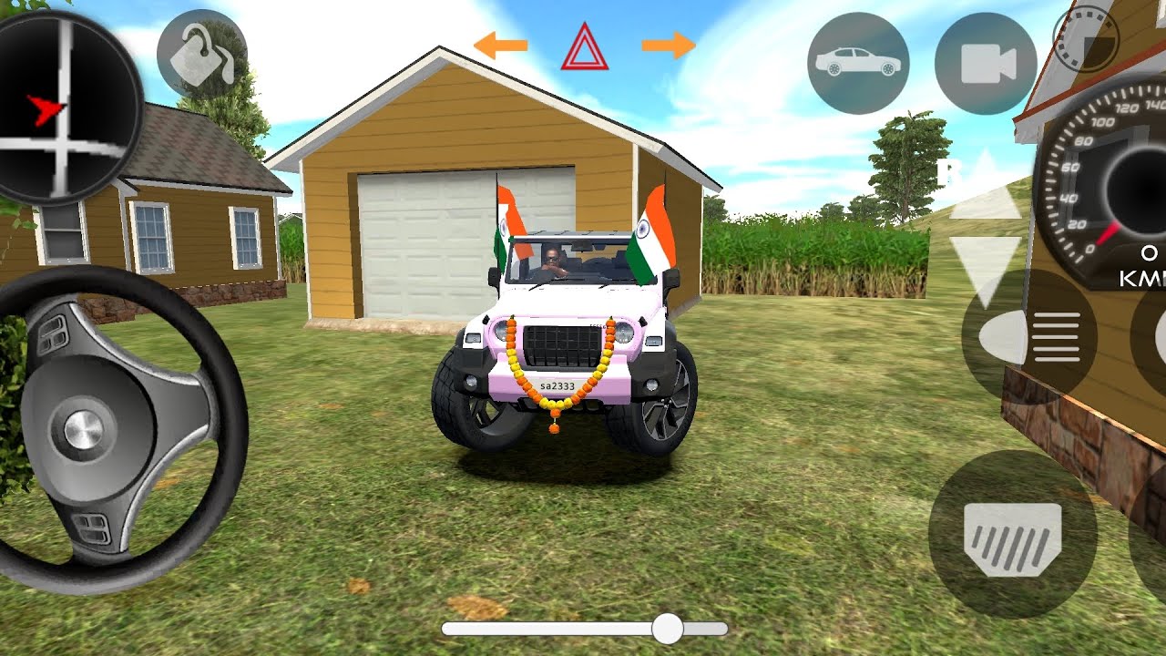 Thar games video ll modified Mahindra Thar game ll mobile car game 