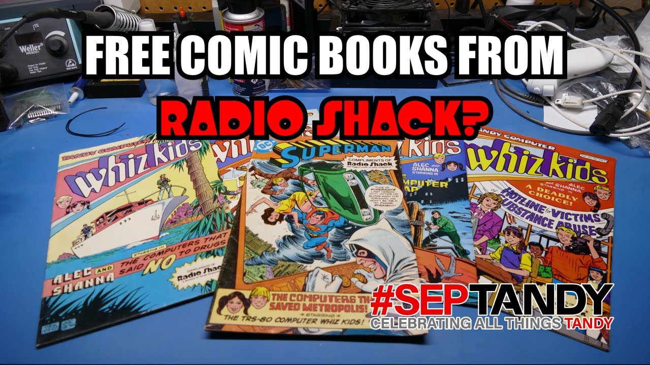 Radio Shack Comics - #SepTandy 2020
