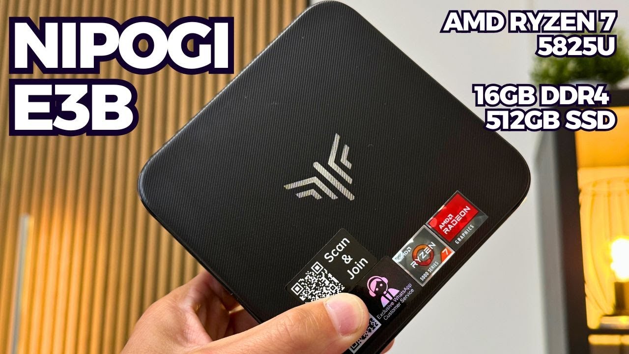 Ryzen 7, 16GB DDR4, 512GB SSD A 299 EURO: COME VA IL NIPOGI E3B