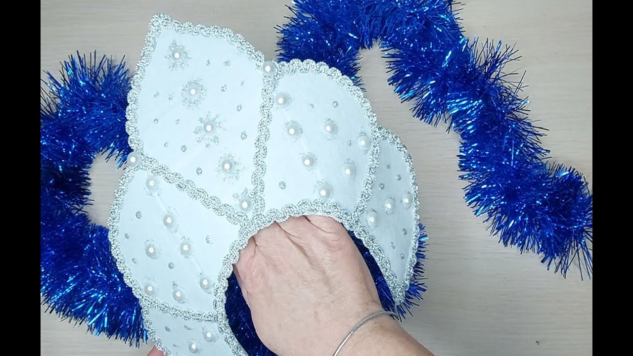 Как сделать корону-кокошник за несколько минут/How to make a crown in a few minutes/DIY