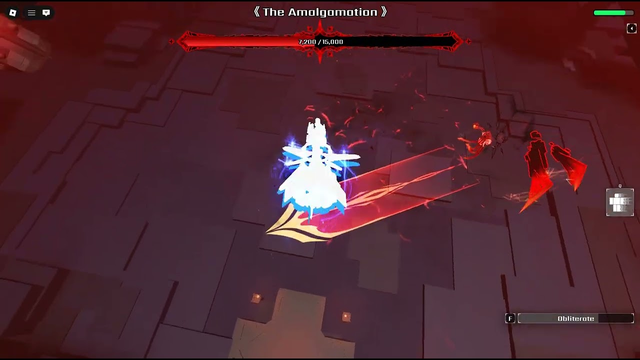 [Sol's RNG] Boss Raid 2 - The Amalgamation (Solo) gameplay