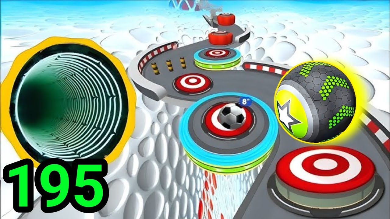 Going Balls, SpeedRun, Going Balls Portal Run Gameplay Level 195