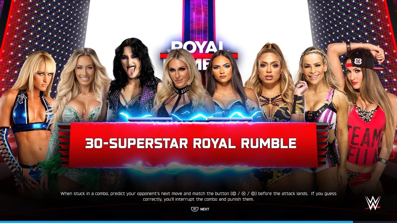 WWE 2K25 | ROYAL RUMBLE UNIVERSE | WOMEN’S ROYAL RUMBLE