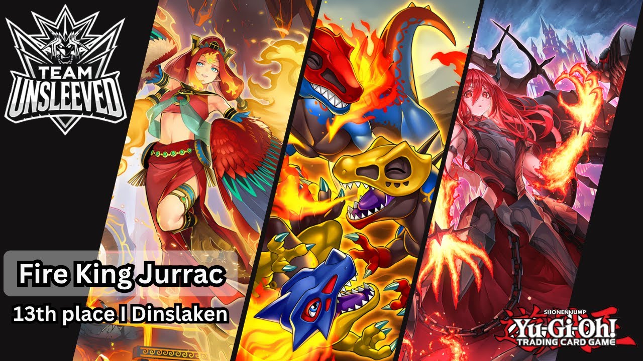 TeamUnsleeved | Top16 | Dinslaken Regional | Fire King Jurrac Deckprofile | November 2025
