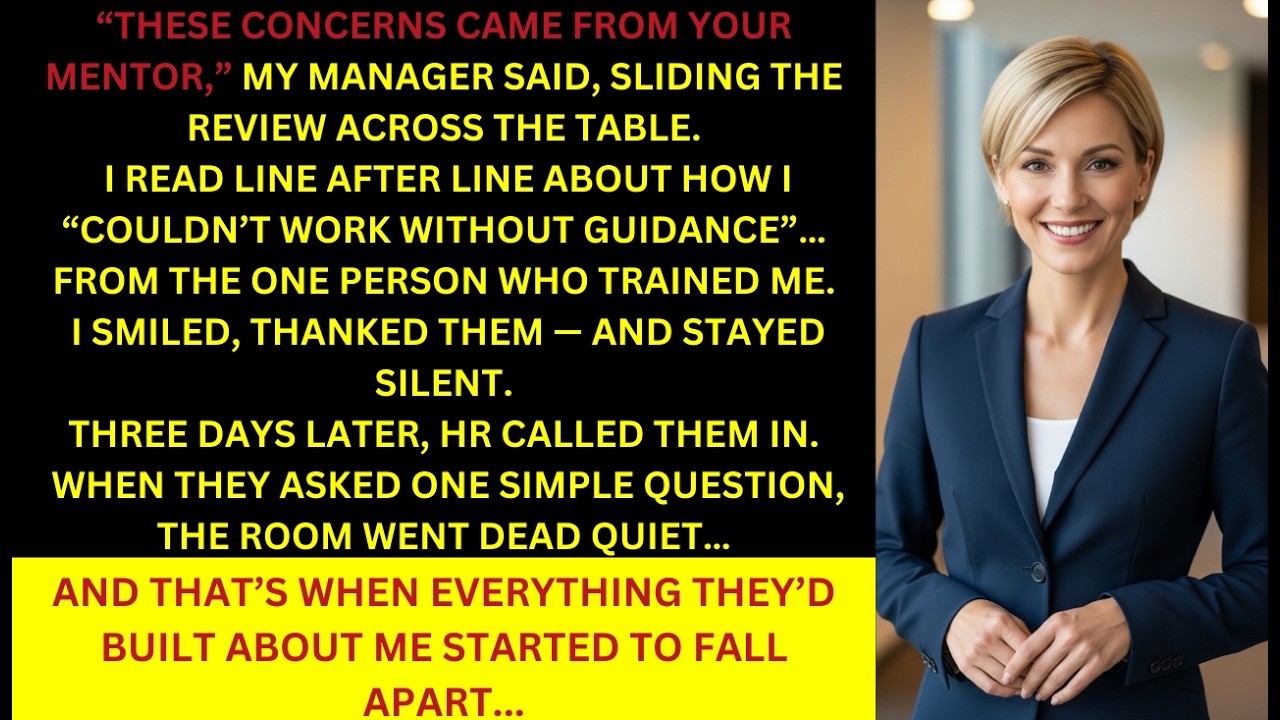 My mentor backstabbed me before my review — I stayed silent until HR called them into question...