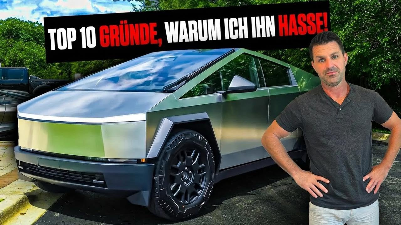 6 Monate mit dem TESLA CYBERTRUCK – warum ich ihn bereue!