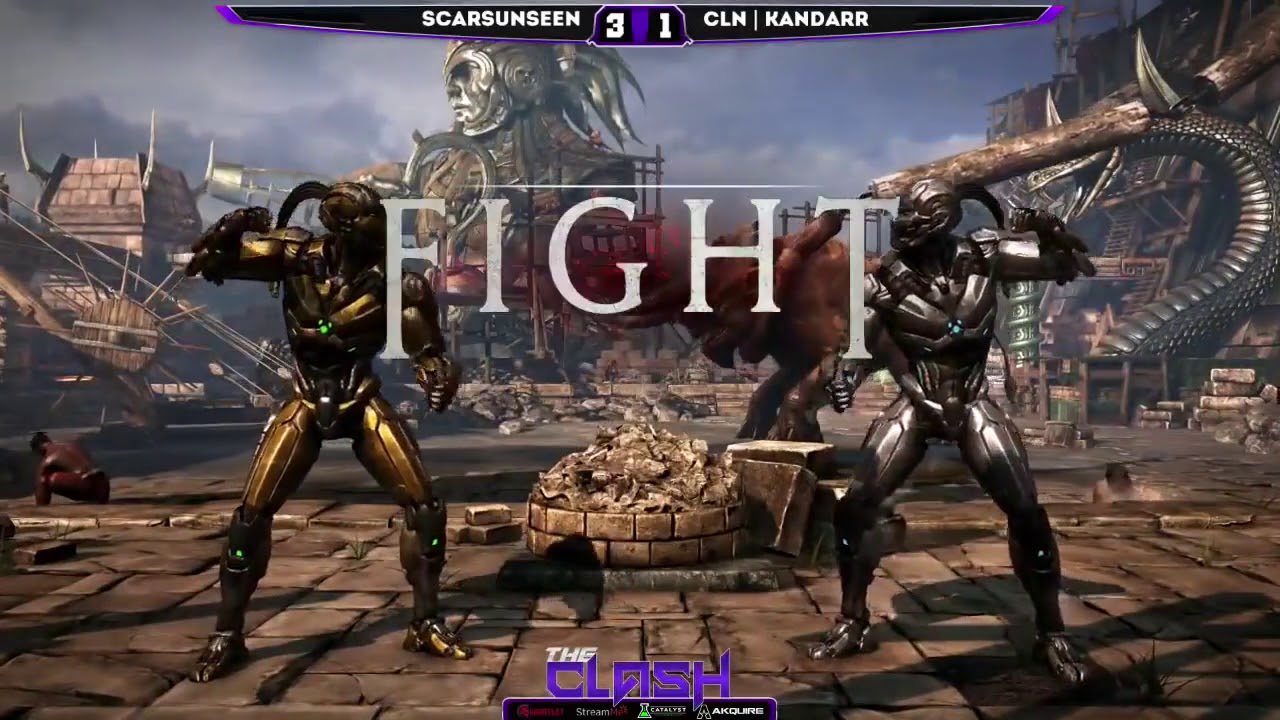 MKX ScarsUnseen (Cyrax) vs Kandarr (Cyber Sub-Zero) The Clash
