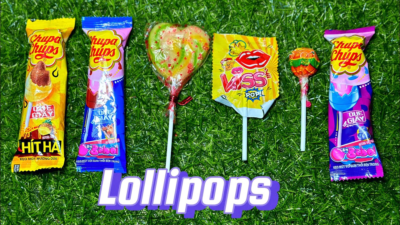 Satisfying video, irresistibly delicious lollipops #candy #lollipop #satisfying