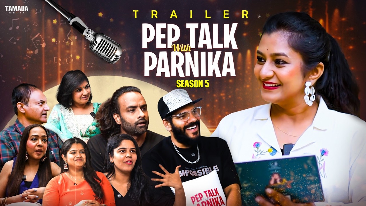 PEP TALK WITH PARNIKA🎙️| Season 5 | Official Trailer | @parnikamanya