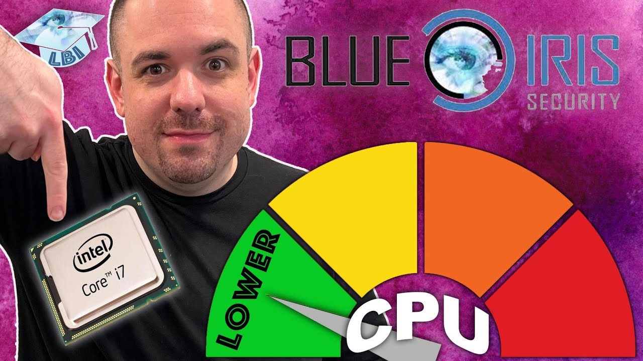 Уменьшите загрузку процессора в Blue Iris!