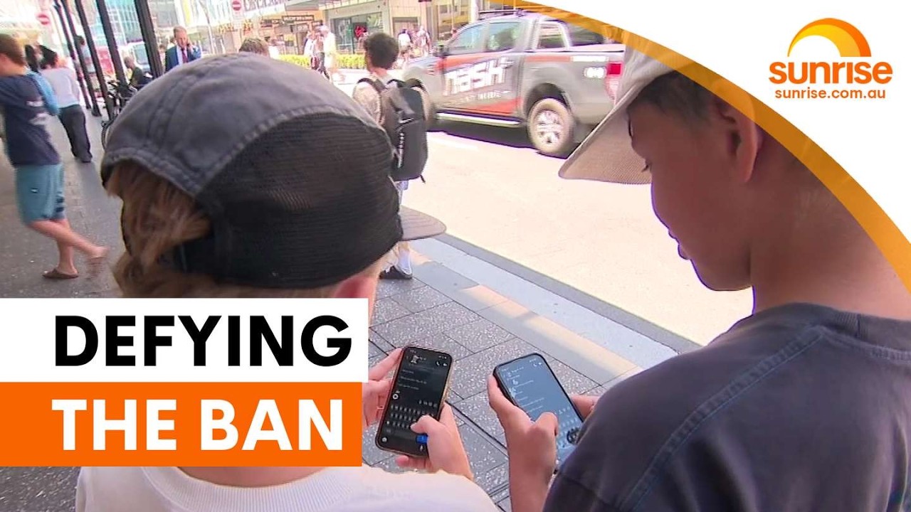 Social media giants defy Australia's under-16 ban | Sunrise