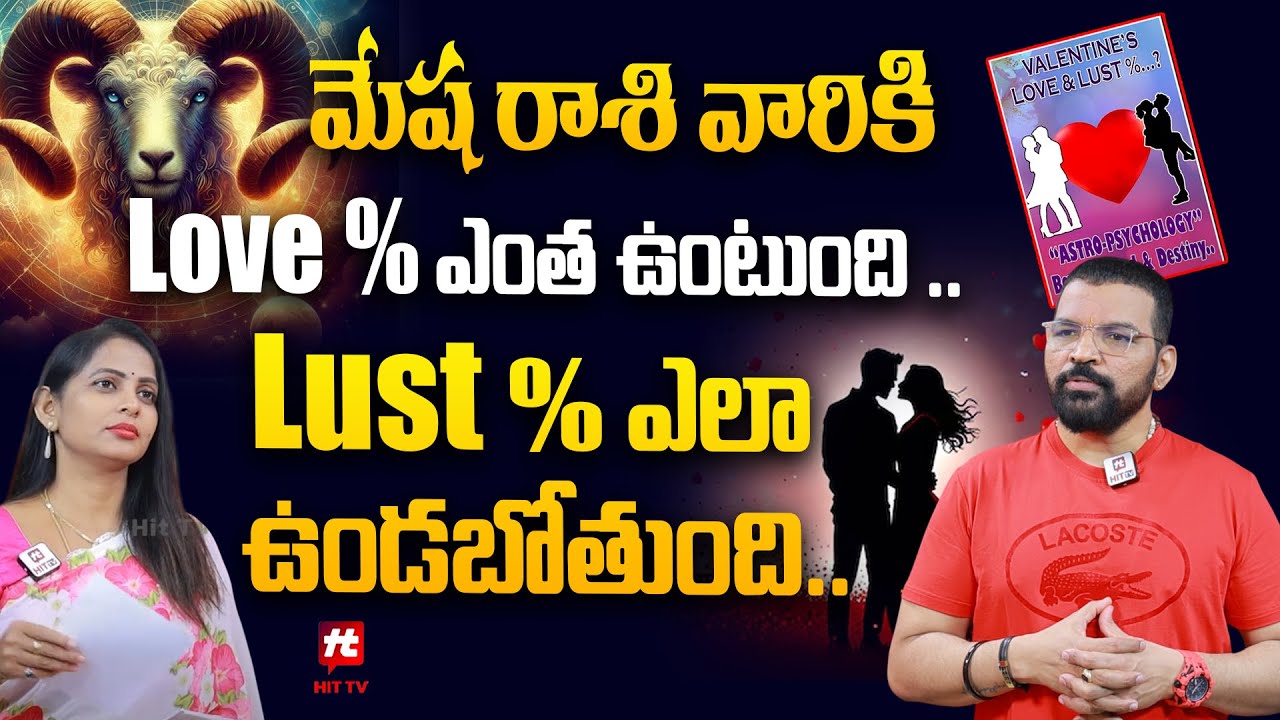 మేష రాశి వారికి Love % ఎంత ఉంటుంది- Astro Psychologist S.v Nagnath About Meesha Rashi || Hit Tv