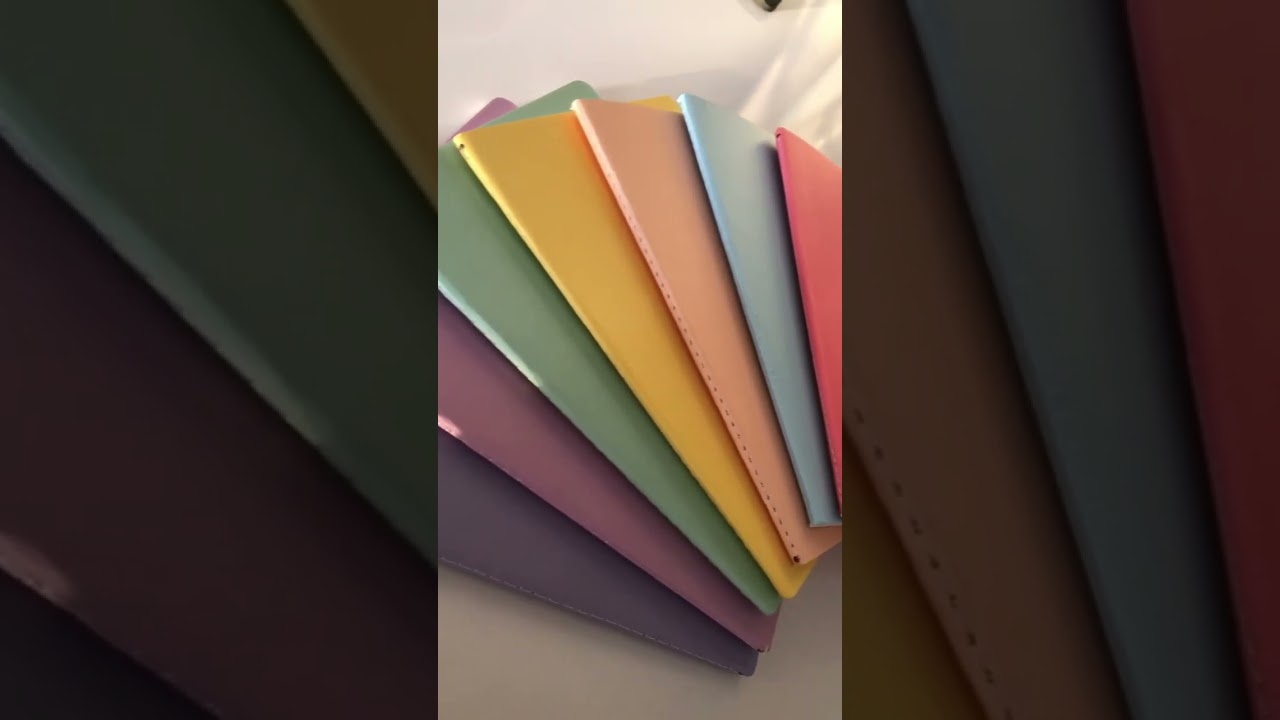 Alışveriş | Pastel Renkli Çizgisiz Defterler