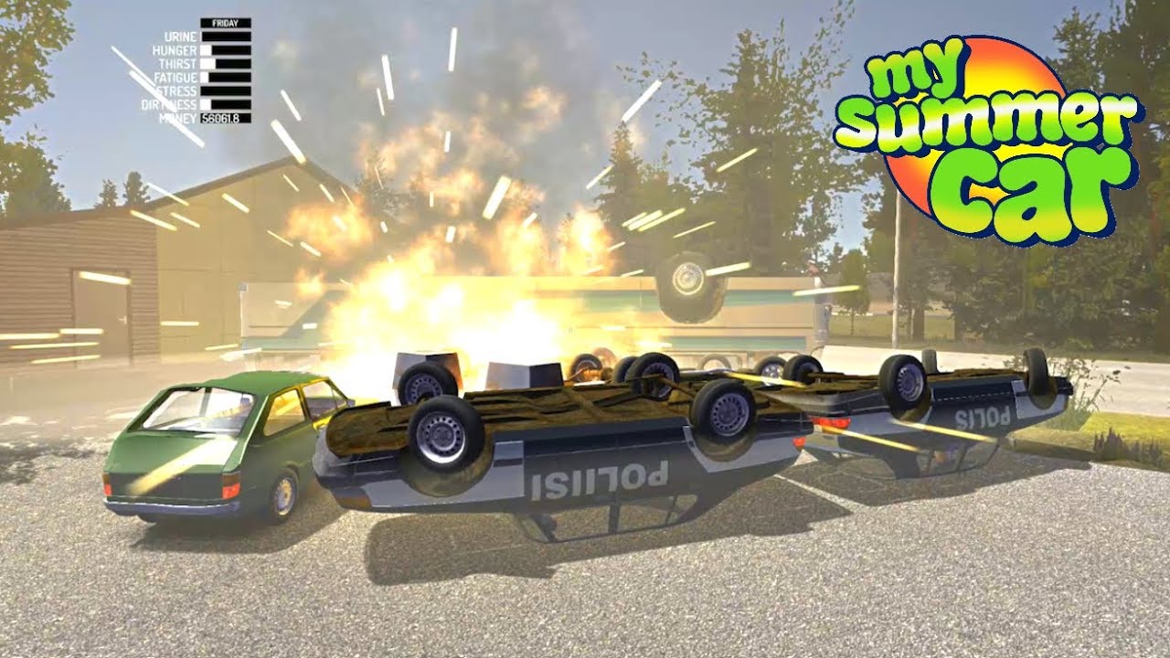 My Summer Car #56 | Explosión en la Gasolinera