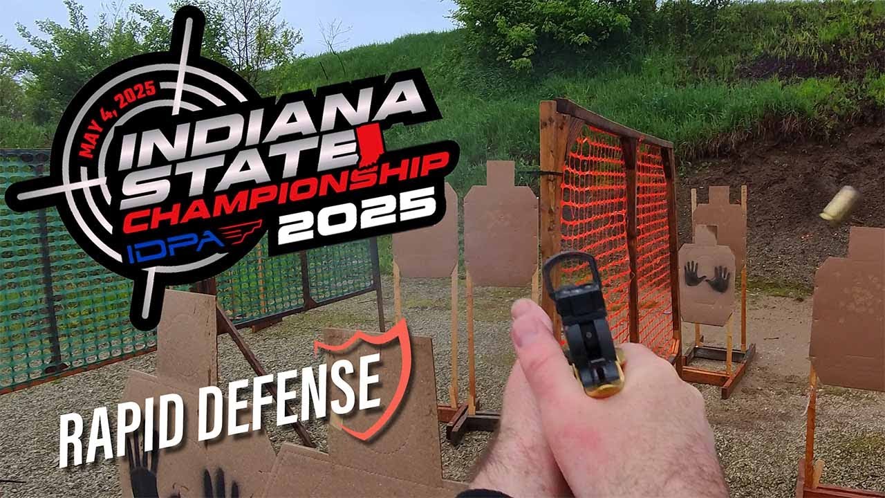 2025 Indiana State IDPA Championship - 5th Place Carry Optics
