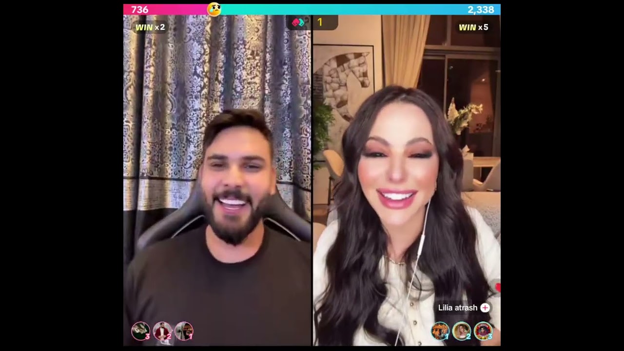 محمود المكسيكي كيست مع الفنانة السورية ليلى الاطرش
