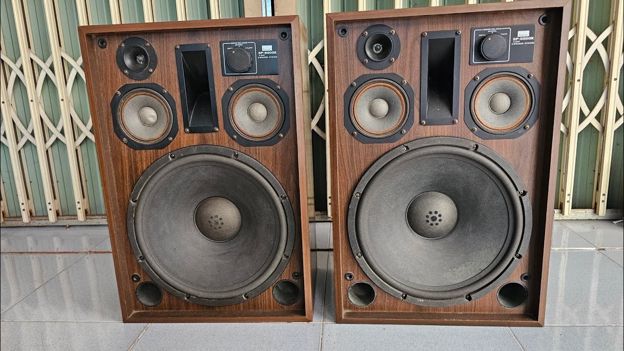 Loa Sansui sp 5500x bass 40cm, trép kèng! Audio AG 0916517912