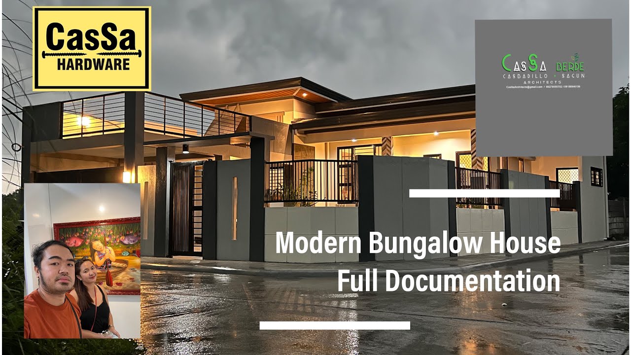 Very Affordable Modern Bungalow House ! ( 90 square meter house )