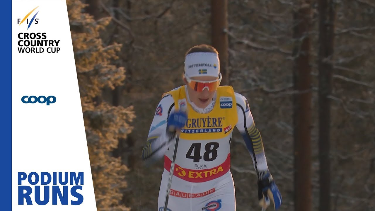 Ebba Andersson | Ladies' 10 km.  | Ruka | 3rd place | FIS Cross Country
