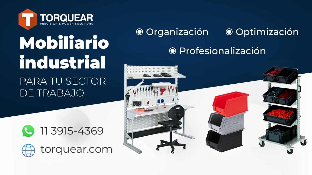 Mobiliario industrial para peque&ntilde;as #industrias y #empresas - Por TORQUEAR SA.