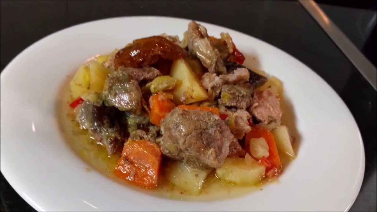 Secreto Ibérico guisado en Slowpot de GM G cocina lenta