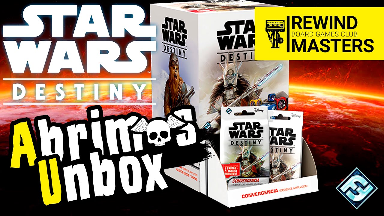 Abrimos - STAR WARS: DESTINY | CONVERGENCIA | CAJA DE SOBRES (2019)