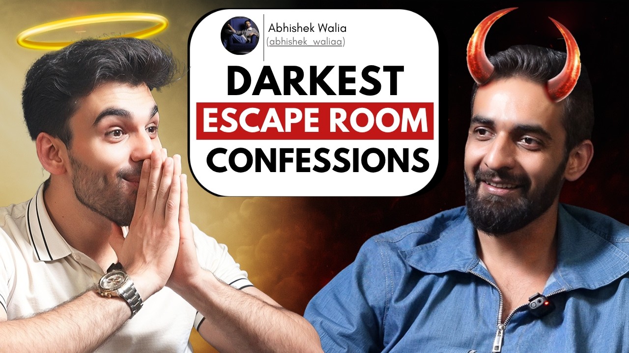The Escape Room Unreleased Episodes 🤯 - Harsh Gujral & Latent Controversy  @abhishekwalia1912