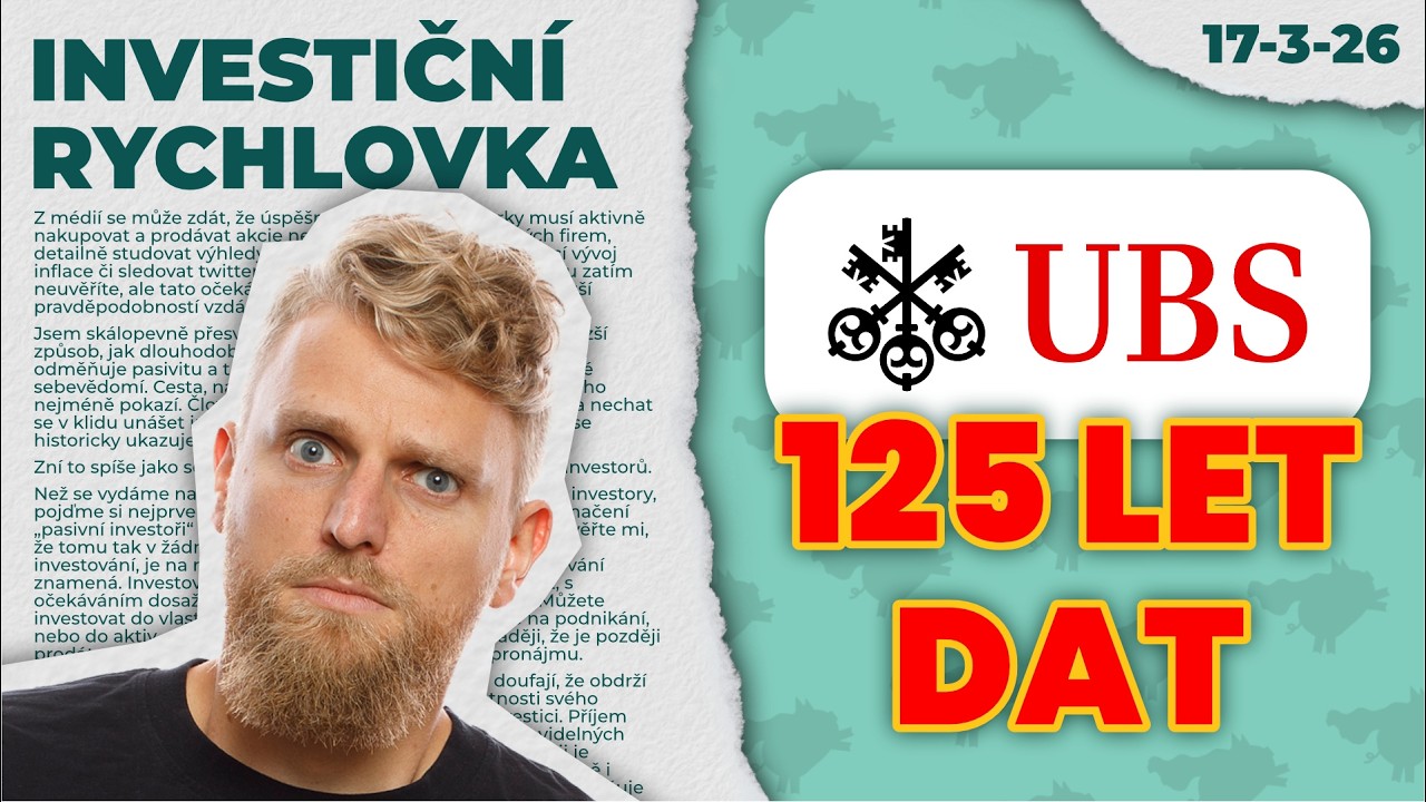 O čem vypovídá 125 let dat z kapitálových trhů? 💸 Investiční rychlovka