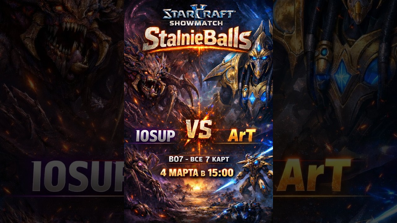 Турнир по StarCraft II: Legacy of the Void (LotV) Showmatch (04.03.2026)