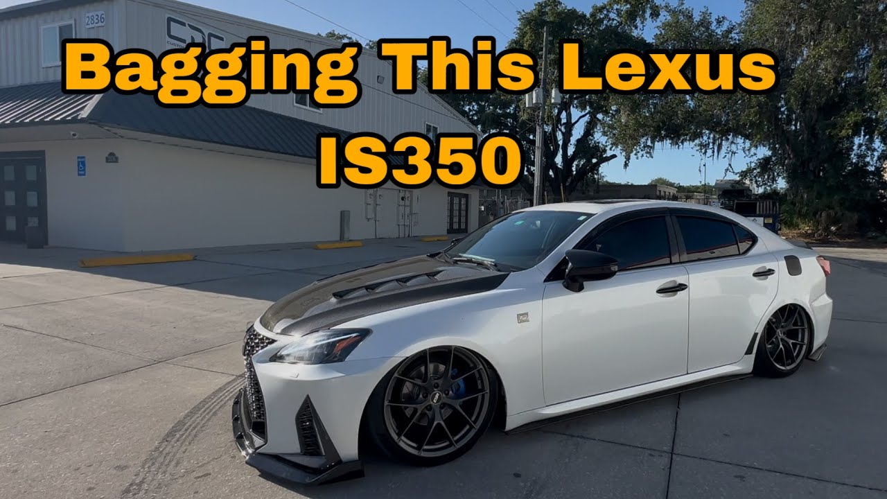 Lexus IS350 AIRLIFT 3P Full Install
