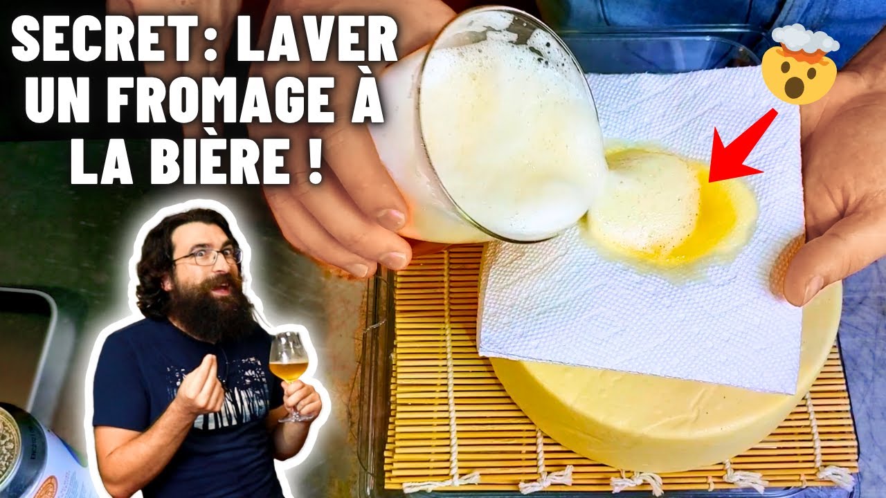 Ce que j’ai appris en lavant un fromage à la bière en microbrasserie 🍺🧀