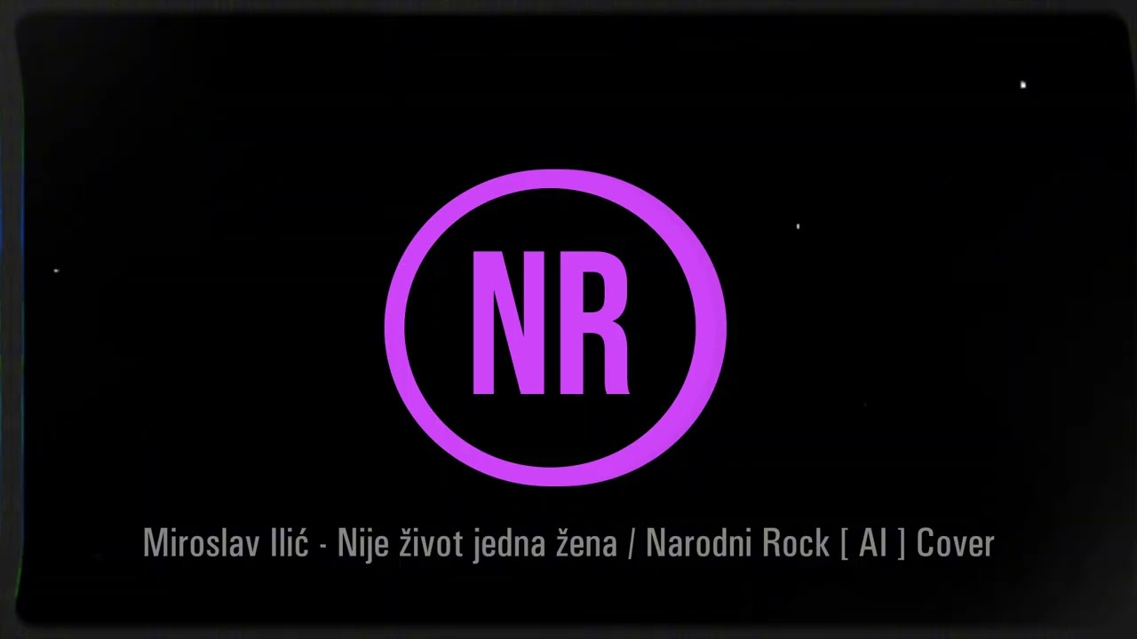 Miroslav Ilić - Nije život jedna žena / Narodni Rock [ AI ] Cover