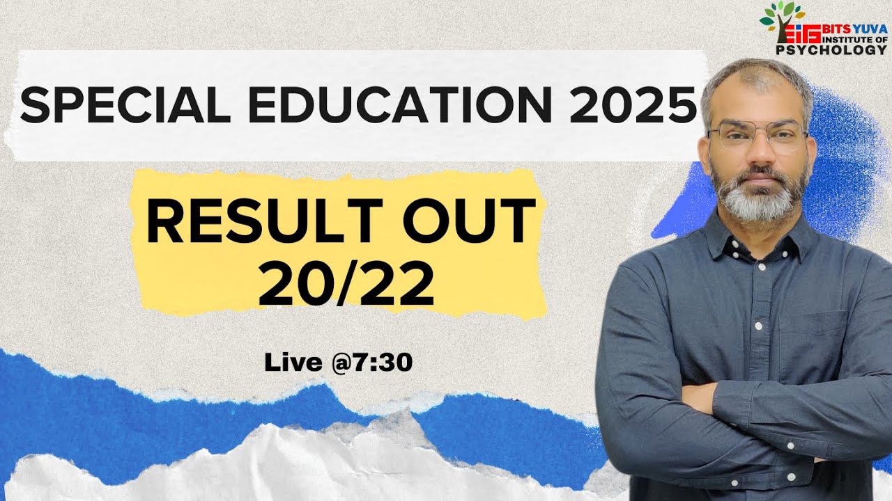 DSSSB RESULT OUT 20/22 SET/ TGT | Bits Yuva Institute of Psychology