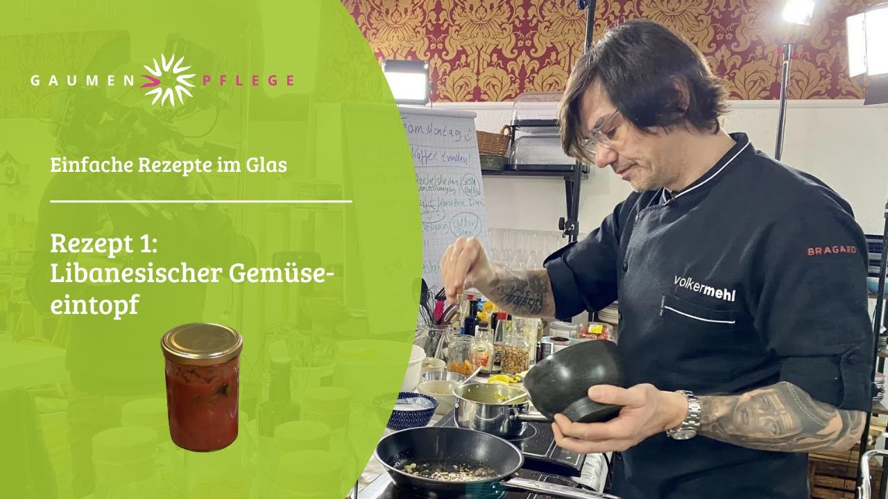 Libanesischer Gemüseeintopf - schnelles Rezept für die Mittagspause