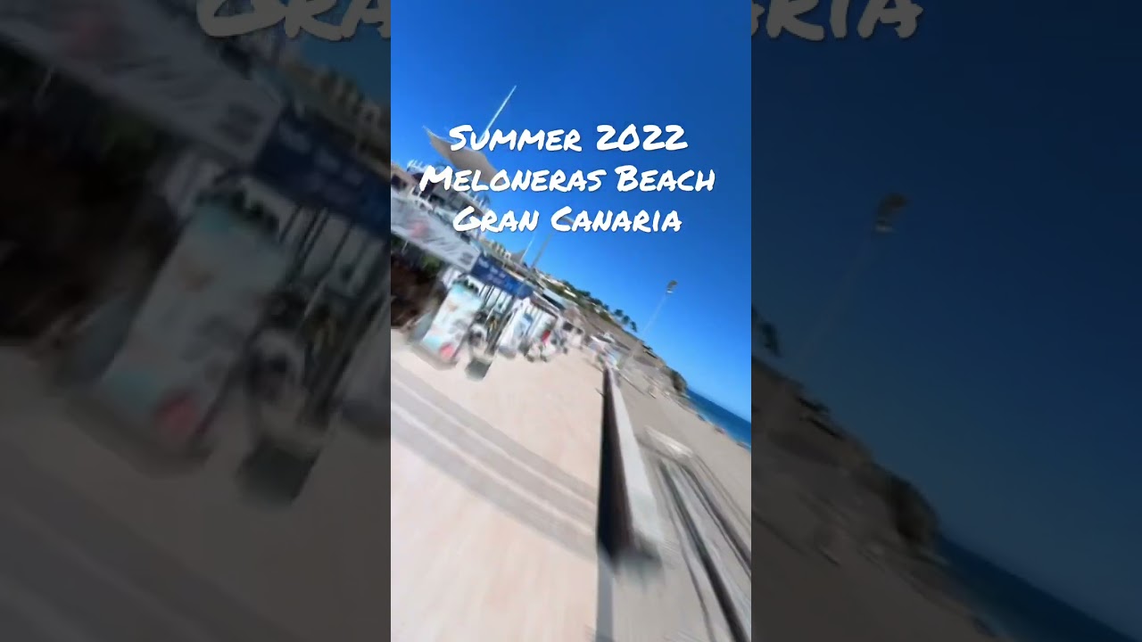 Summer 2022 Meloneras Beach Gran Canaria Canary Islands Spain
