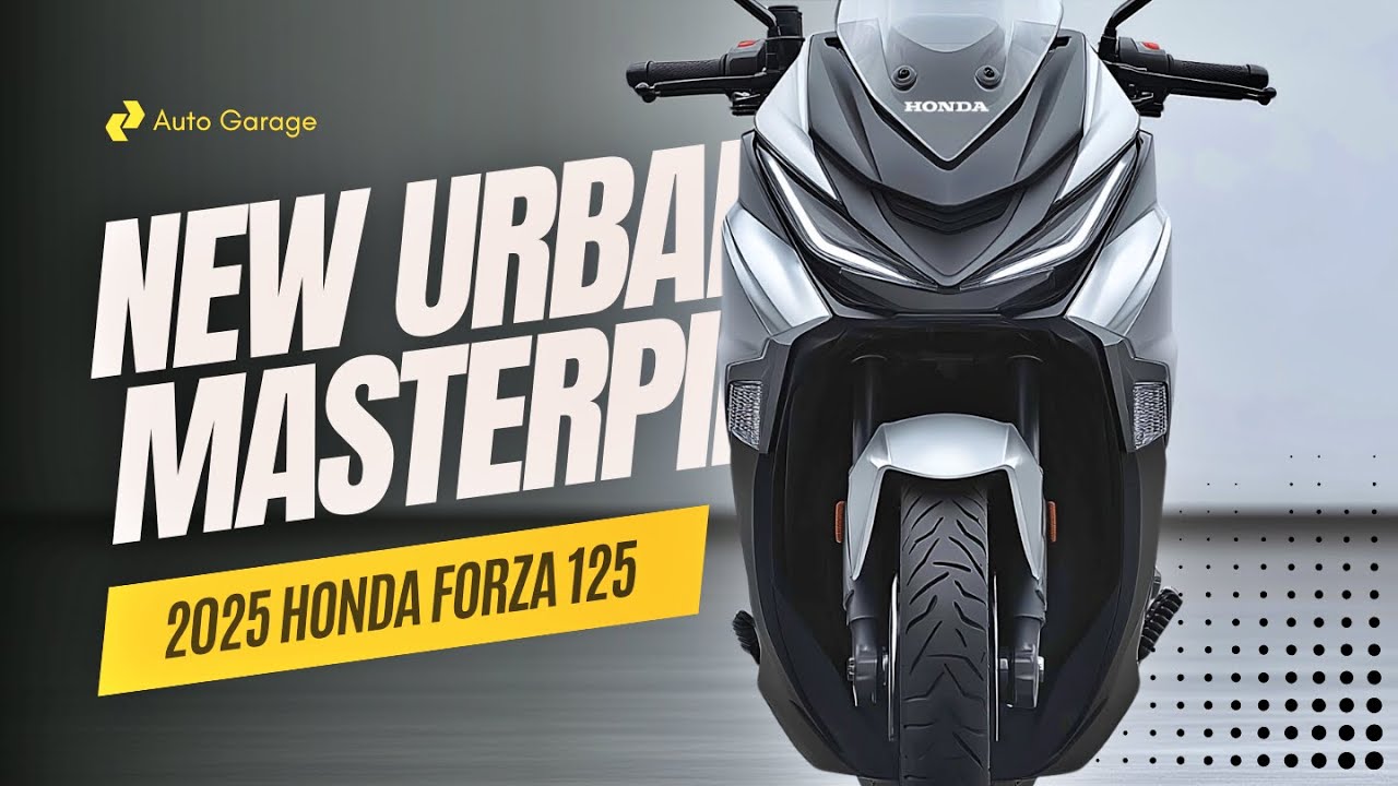 Honda Forza 125 2025 года: сможет ли Forza 125 превзойти Yamaha XMAX?