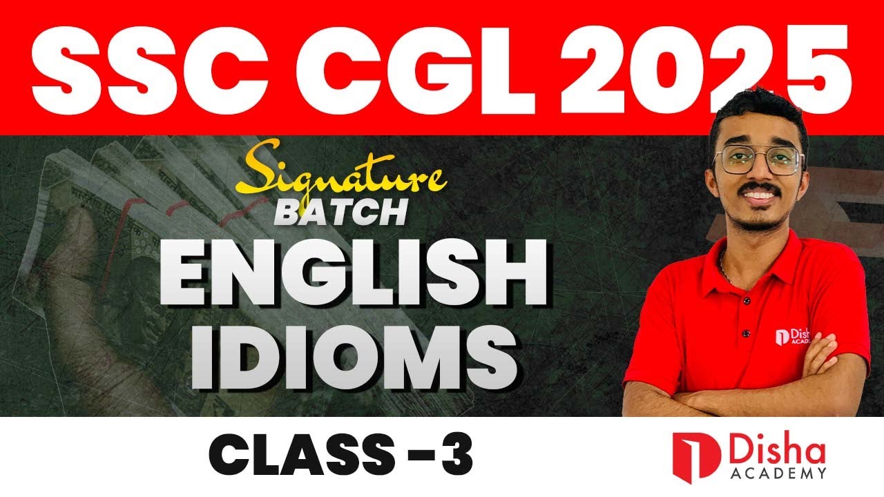 SSC CGL 2025 | SIGNATURE BATCH✒️| ENGLISH Class No 3 #ssc #ssccgl