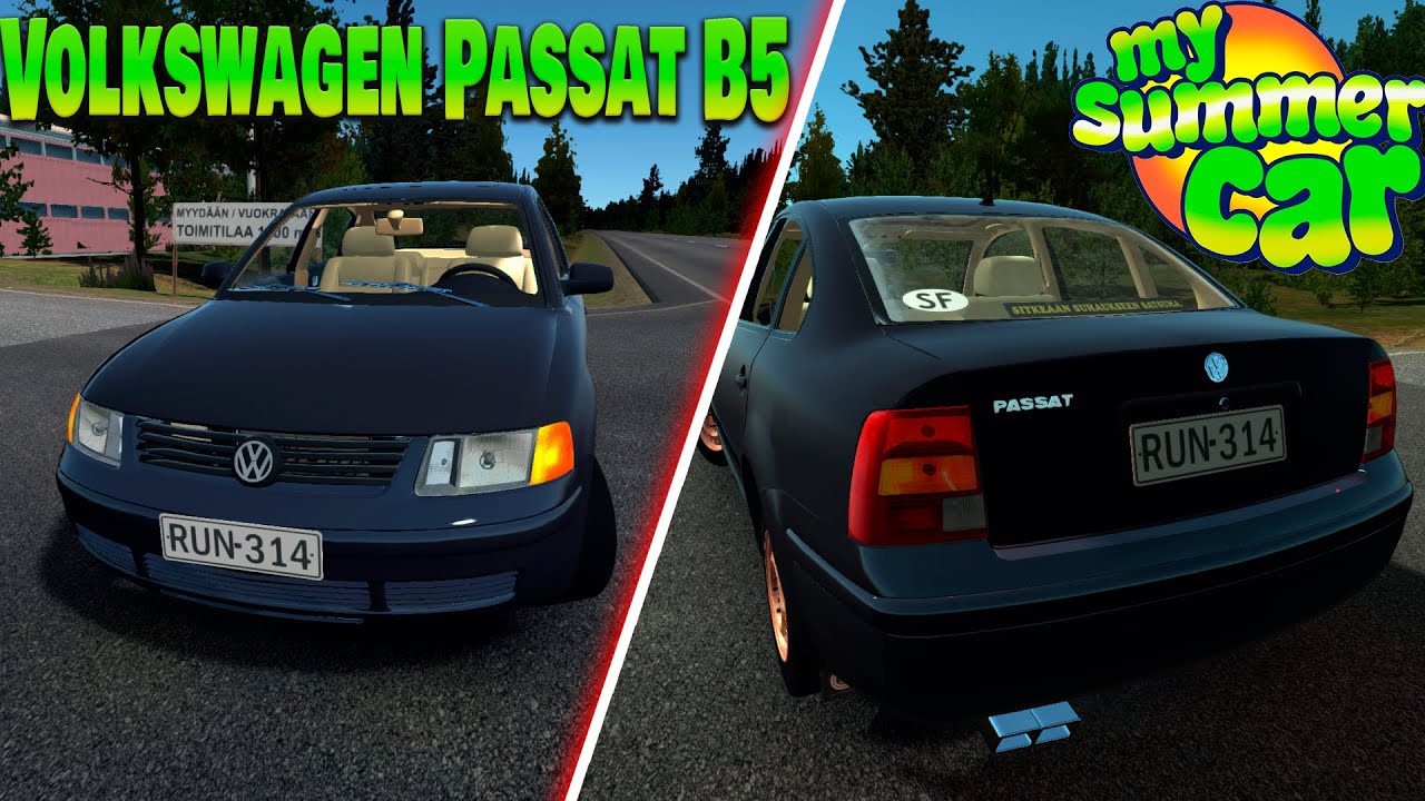 КУПИЛ СТАРЫЙ Volkswagen Passat B5 И НАЧАЛ ЕГО ВОССТАНАВЛИВАТЬ #3 I My Summer Car