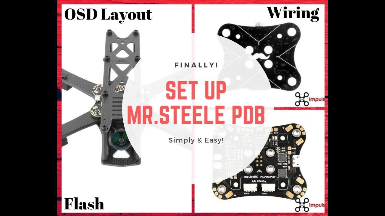 FINALLY! Easily Set Up Mr Steele PDB - How To Flash & Wire - The V2