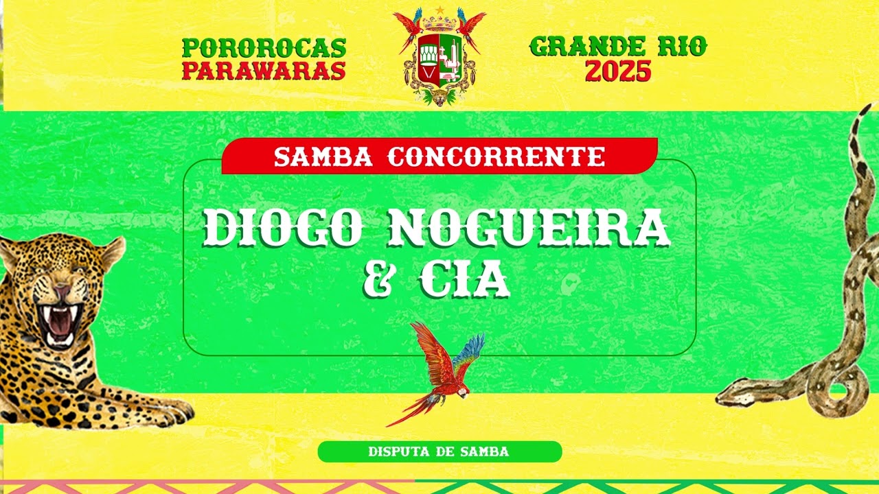 Grande Rio 2025 | Samba Concorrente - Diogo Nogueira & Cia.