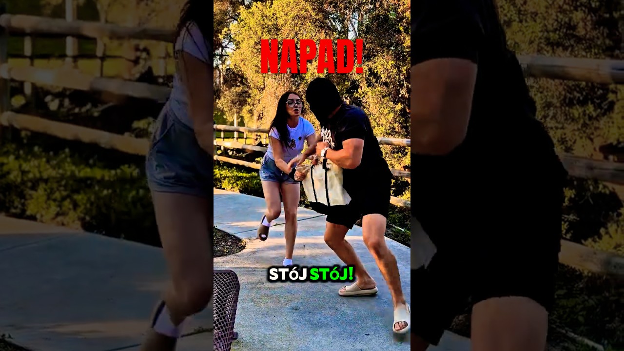 Kobieca Torebka w Trudnej Sytuacji❗️Szybkie Użycie Gazu Pieprzowego 🤣 #shorts #humor